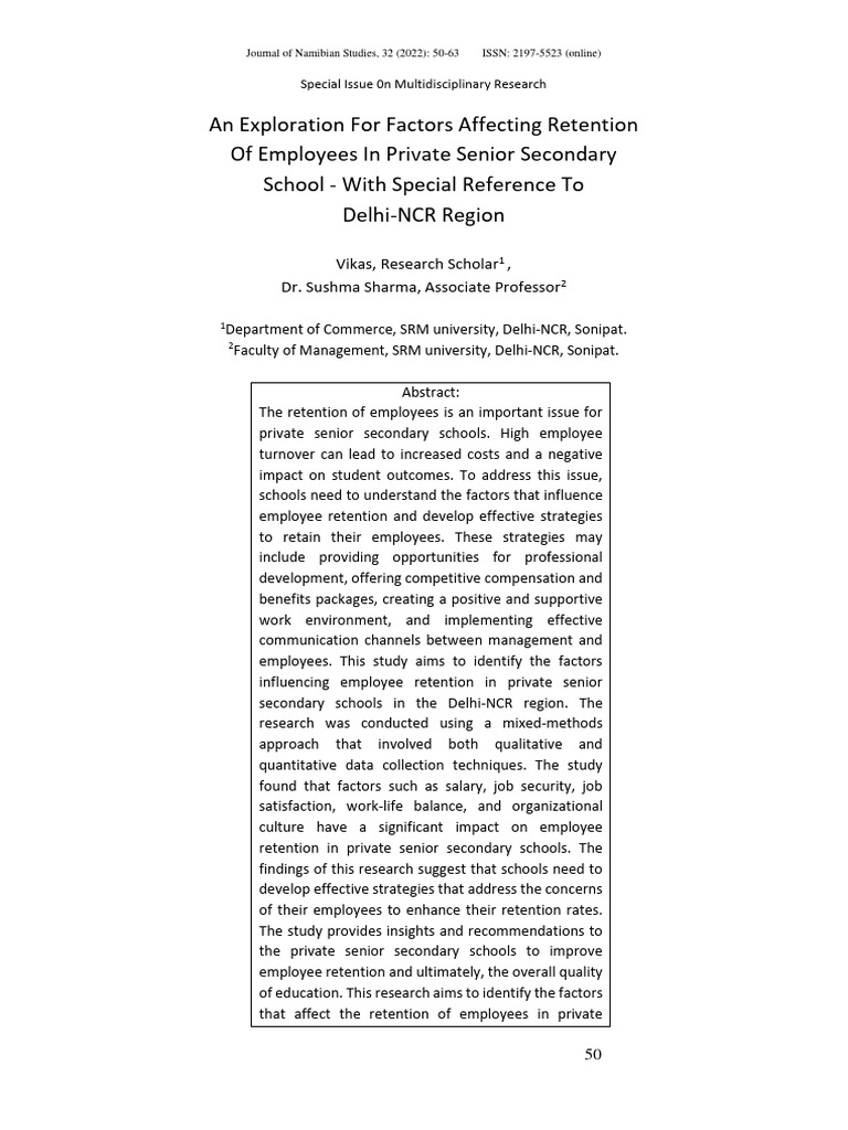 JNS+ +2022+ +4+ +Special+Issue+0n+Multidisciplinary+Research | PDF ...
