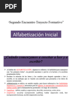 Encuentro Presencial - Alfabetización Inicial