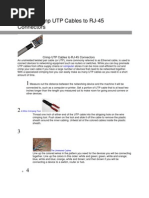How to Crimp UTP Cables to RJ