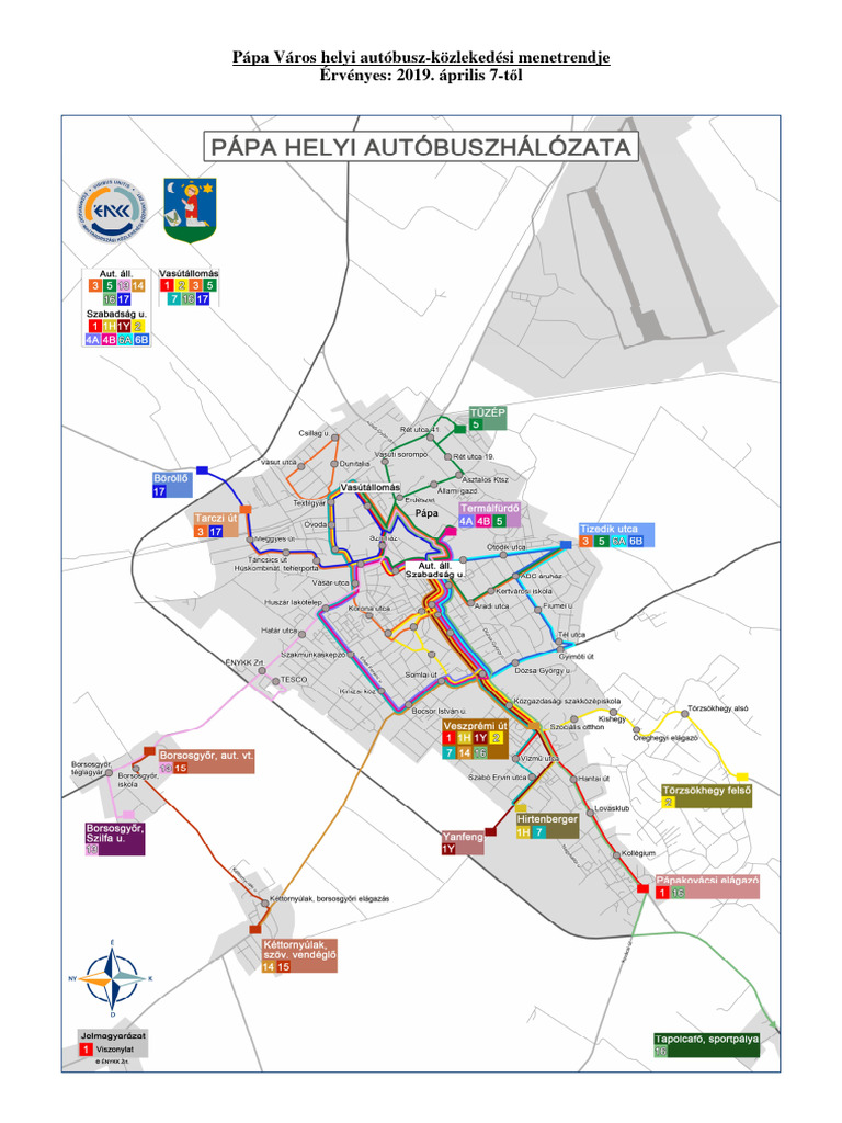 Menetrend Pa | PDF