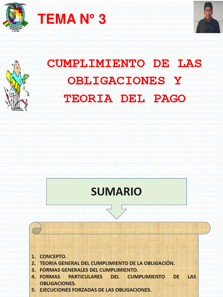 Cumplimiento de Obligaciones y Pago | PDF | Pagos | Justicia
