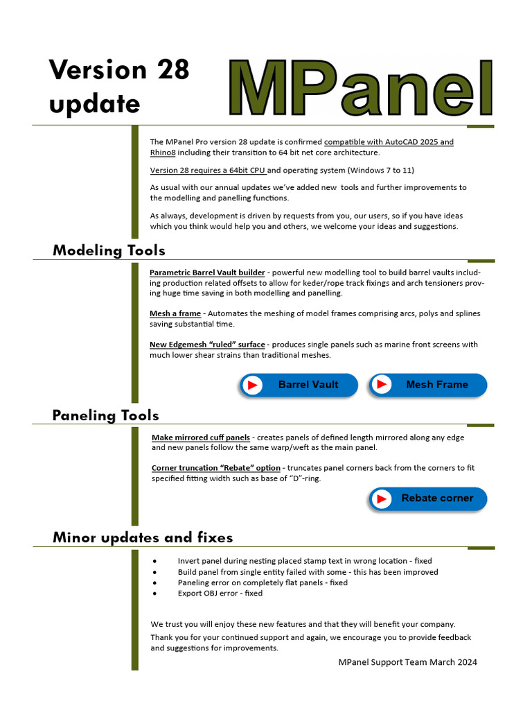 MP28 Update | PDF