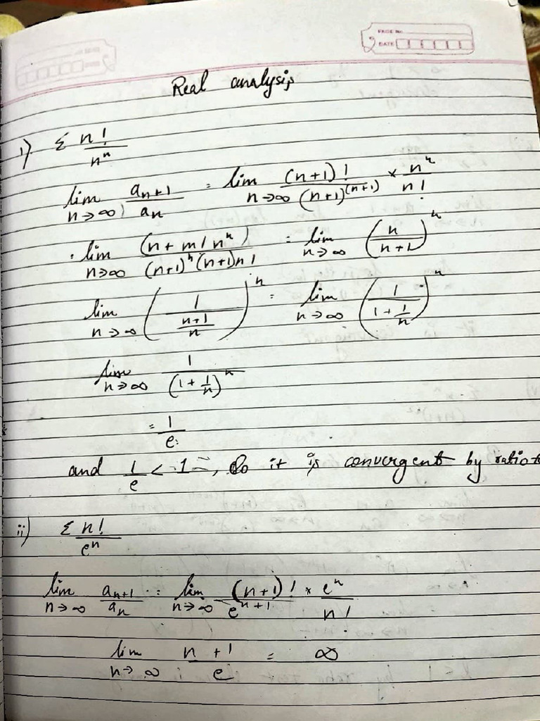 Real Analysis Assignment | PDF