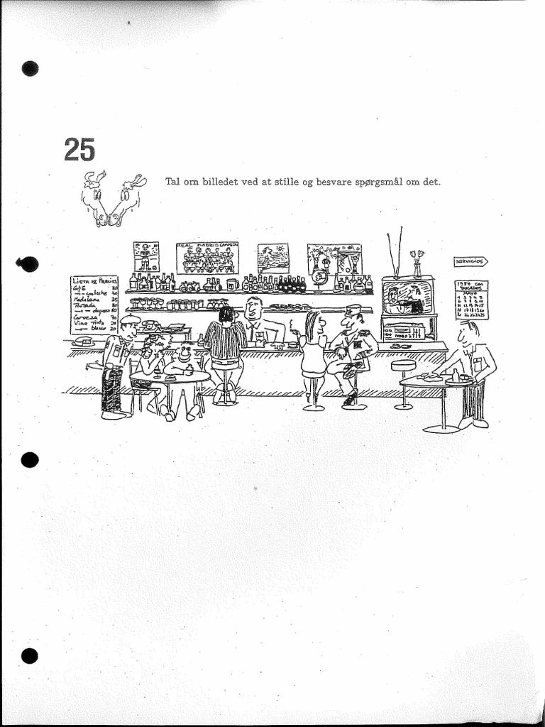 Billedbeskrivelse Bar Sort Hvid | PDF