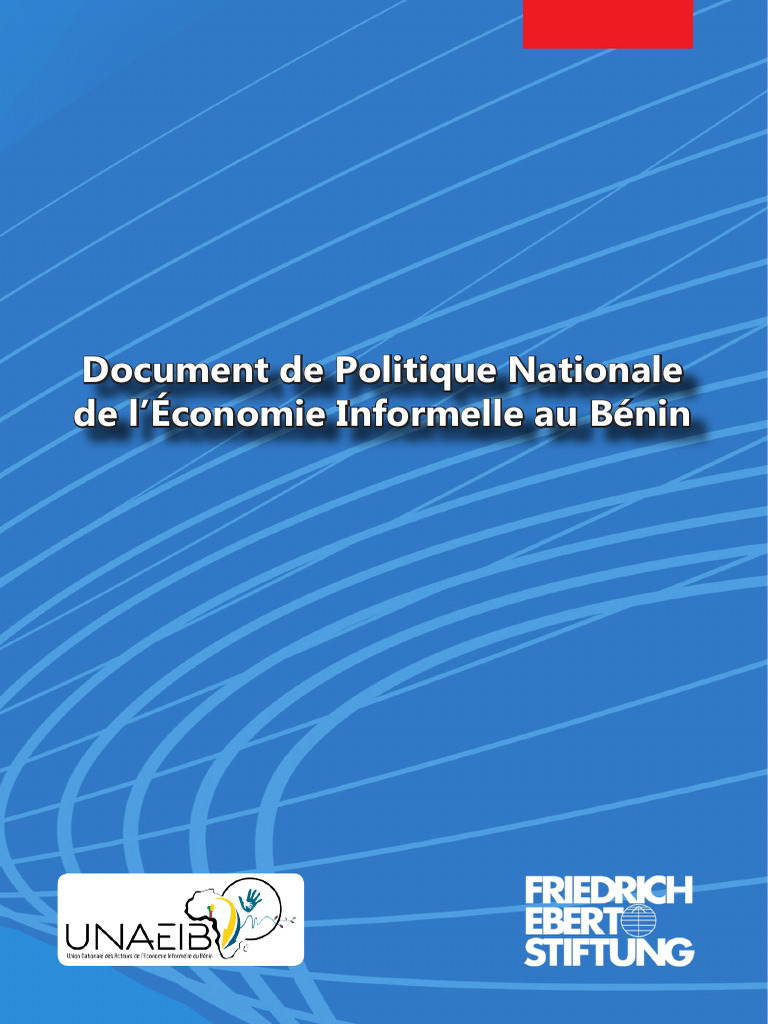 Politique Nationale Économie Informelle Bénin | PDF | Économie ...