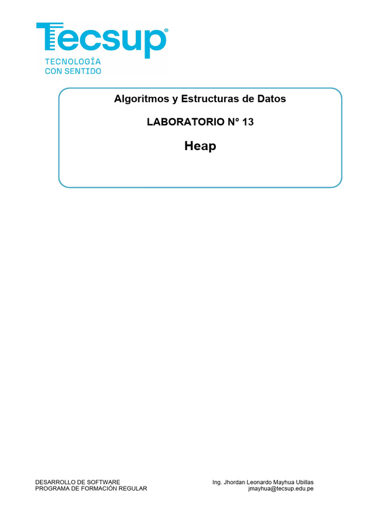 Construcción y Métodos de Heap en Python | PDF | Algoritmos ...