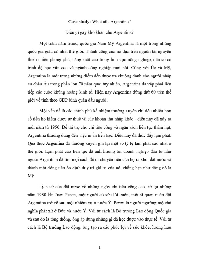 Case Study Bài 2 Pdf