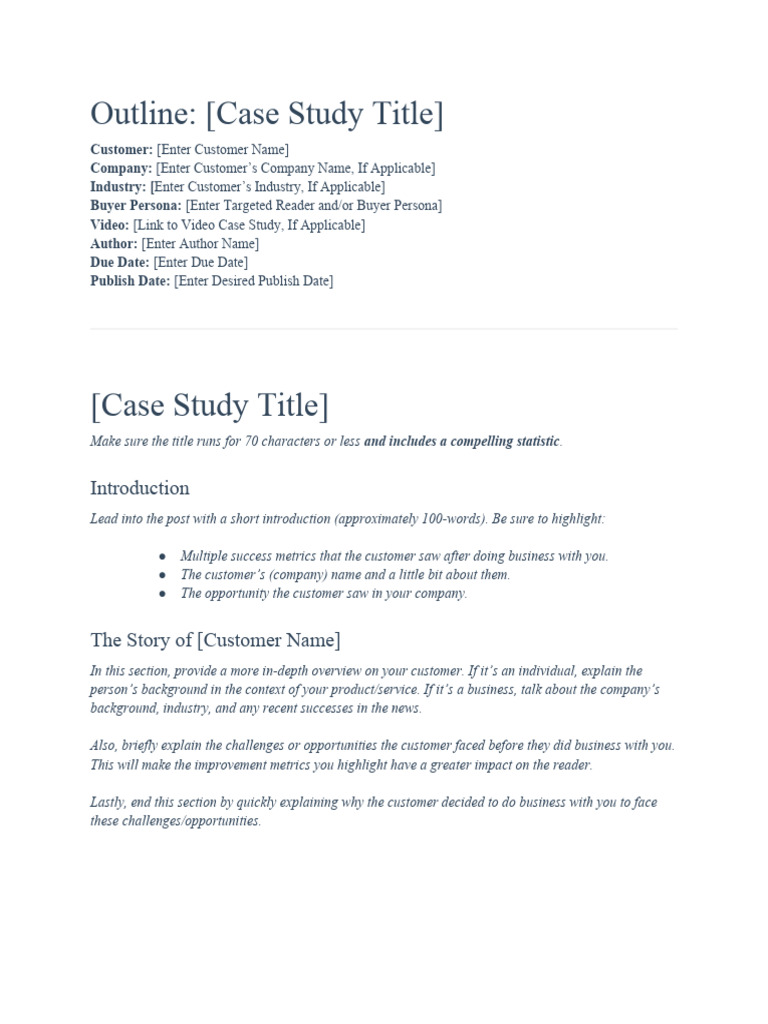 Customer Success Case Study Insights | PDF | Human Communication
