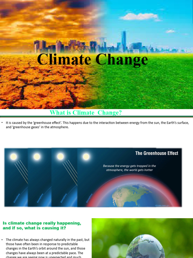 Climate Change | Download Free PDF | Climate Change | Climate