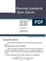 Physical Planning Standards For Open Spaces
