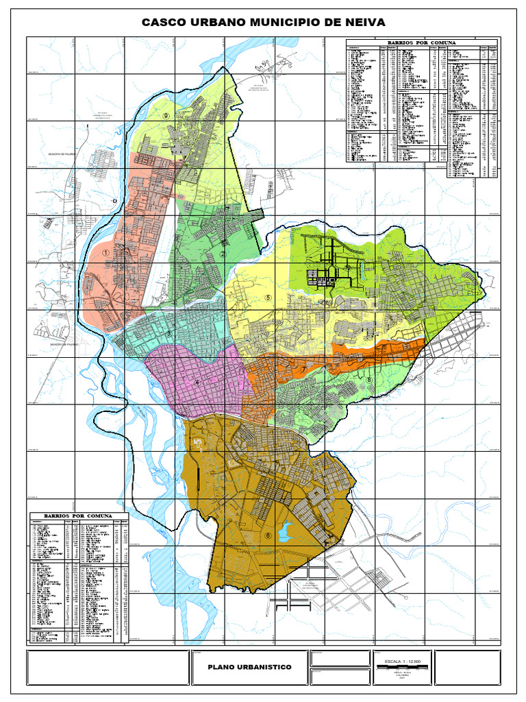 Mapa de Neiva - Comunas | PDF