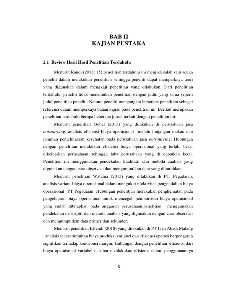 Bab 2 | PDF