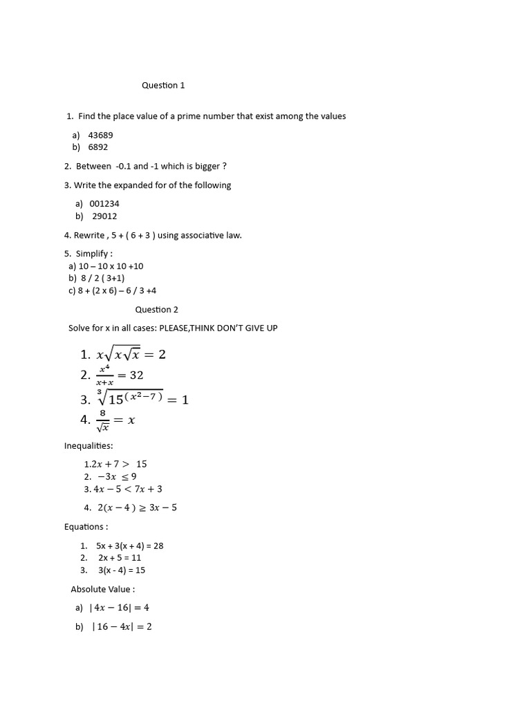 Mocktest E | PDF