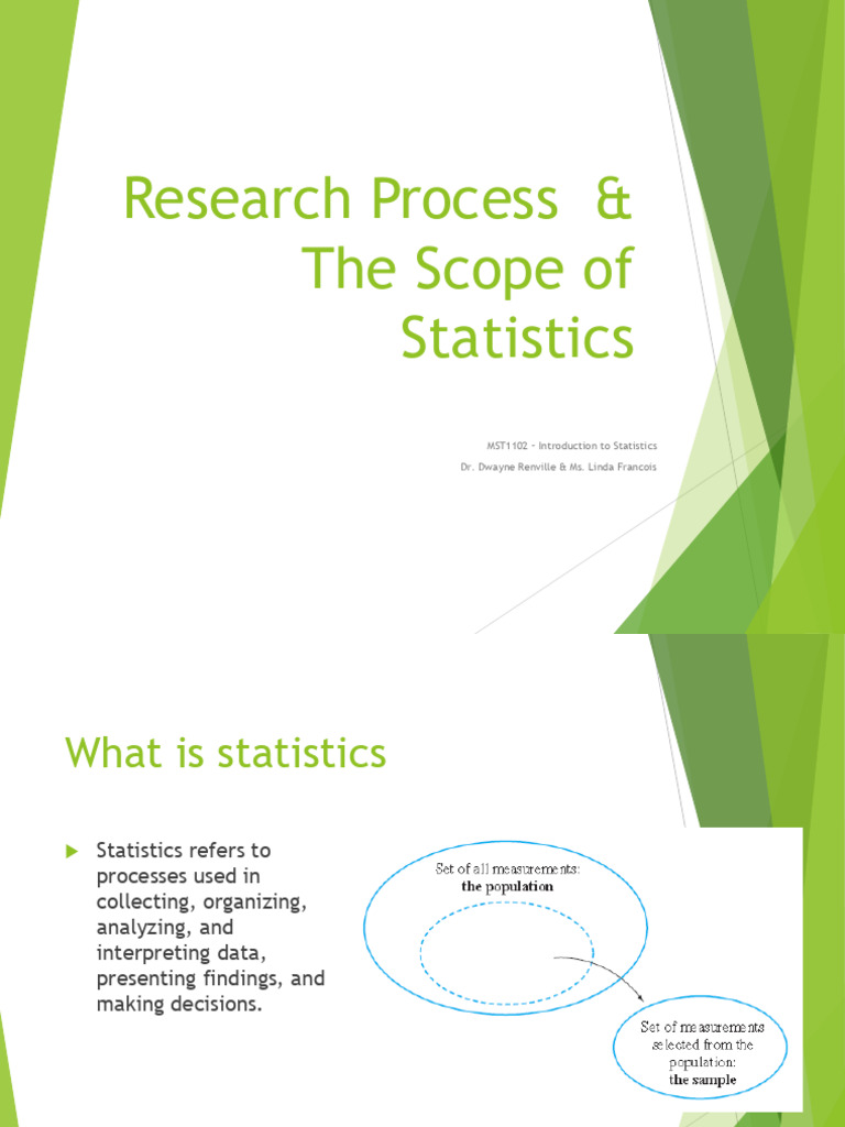 Statistics Lecture 1 Upload | PDF | Level Of Measurement | Sampling ...