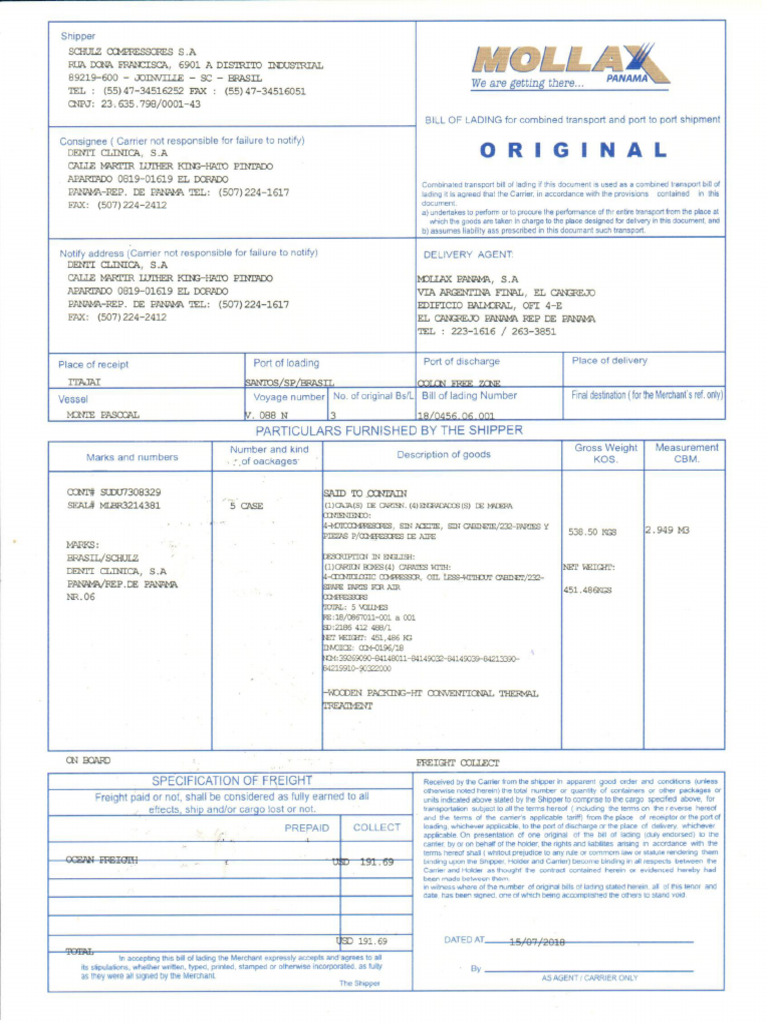 Draft Copy HBL 18 0456.06.001 Lot18bra | PDF