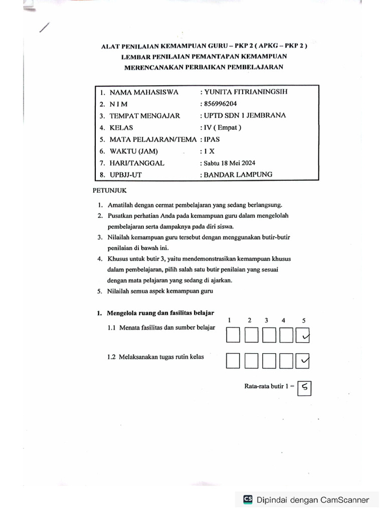 APKG 2 Yunita | PDF