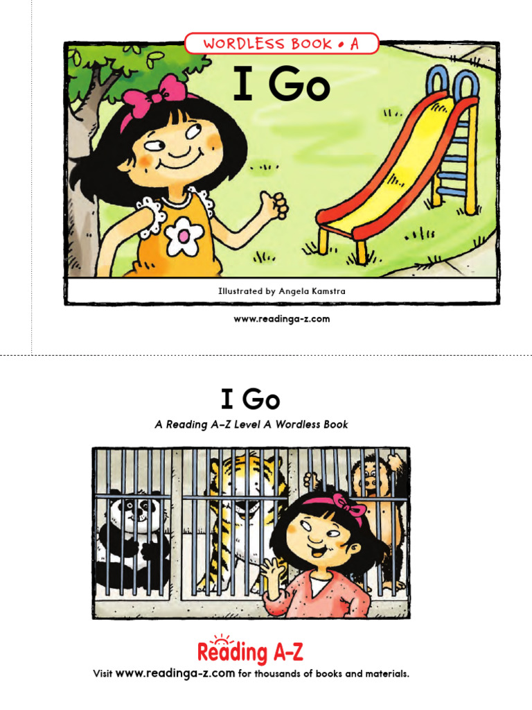 A Reading A-Z Level A Wordless Book | PDF | Learning