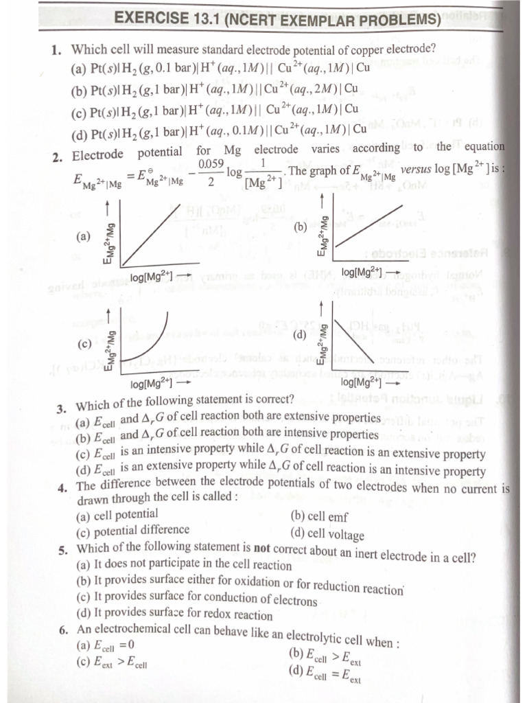Electrochemistry | PDF | Redox | Chemical Compounds