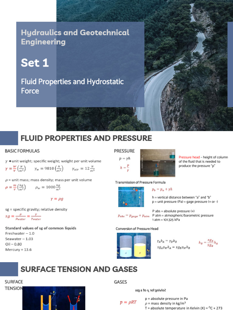 Hydrostatic Pressure Calculations | PDF | Pressure | Pressure Measurement