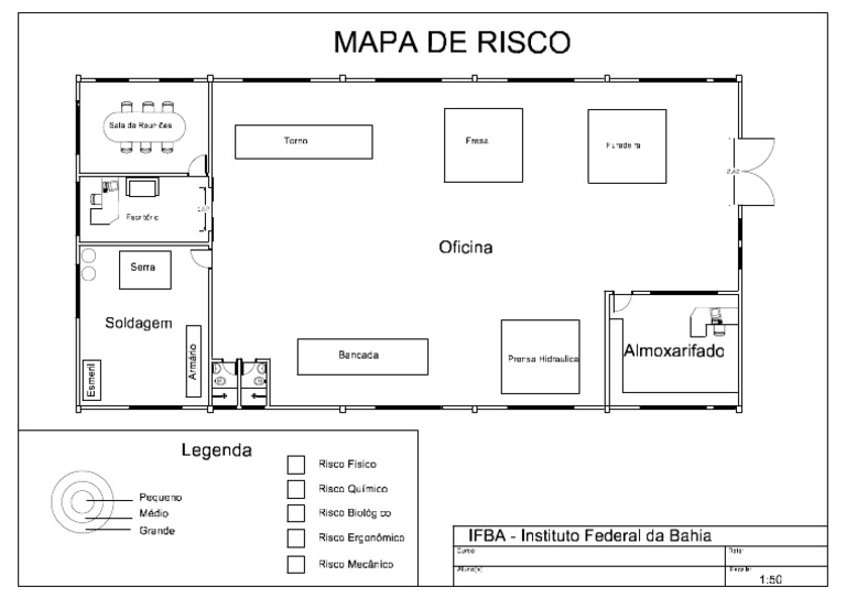 Mapa de Risco Oficina (Leganda) | PDF
