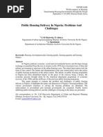 Download Public Housing Delivery in Nigeria Problems and Challenges by Dae Sun Lee SN74355941 doc pdf