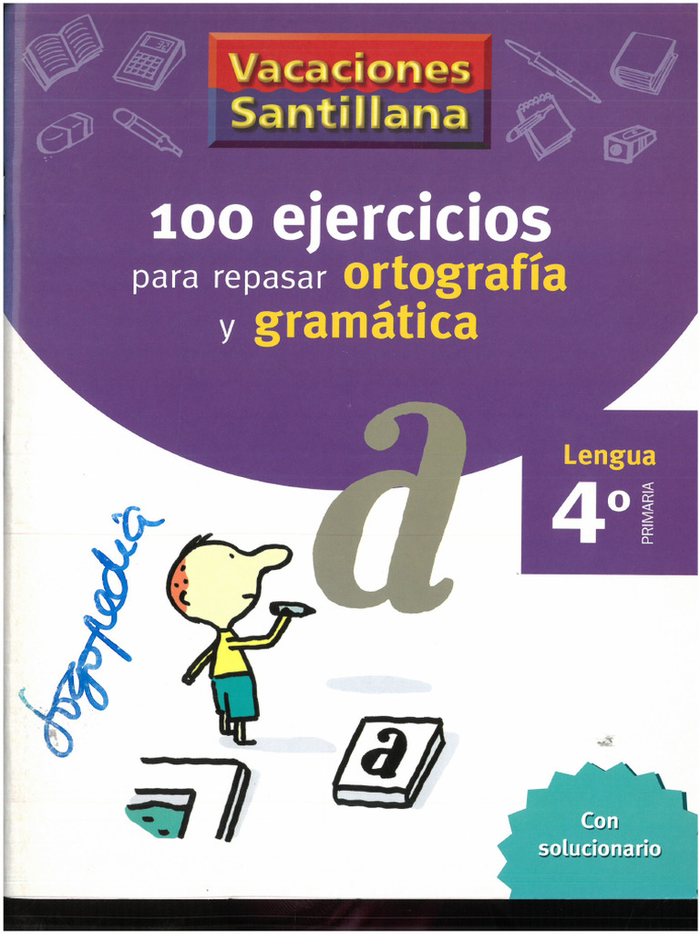 Ortografía y Gramática de 4 | PDF