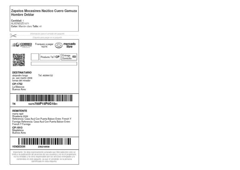 Shipment Labels 191206130926 | PDF