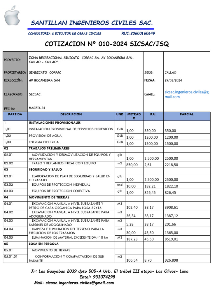 Corpac Bocanegra Sicsac 2024 | PDF | Tecnología