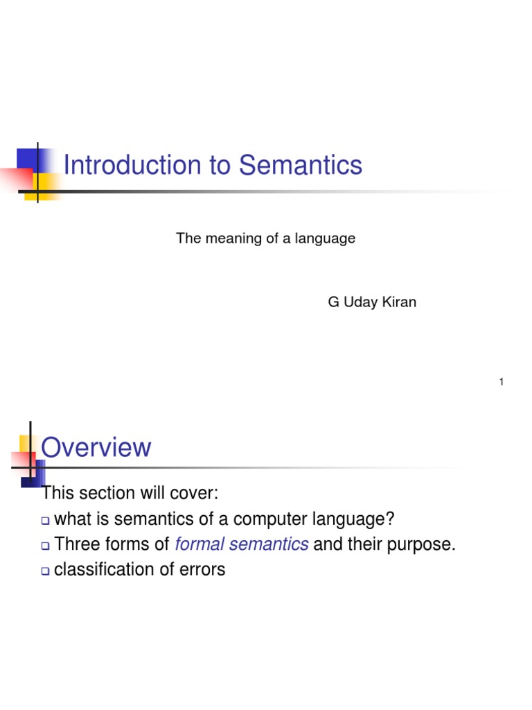 Understanding Semantic Analysis in Programming | PDF | C (Programming ...
