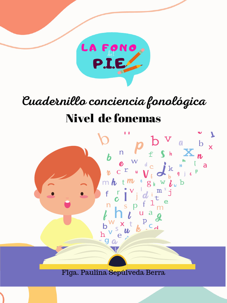 Cuadernillo de Conciencia Fonológica | PDF | Artes del Lenguaje y ...