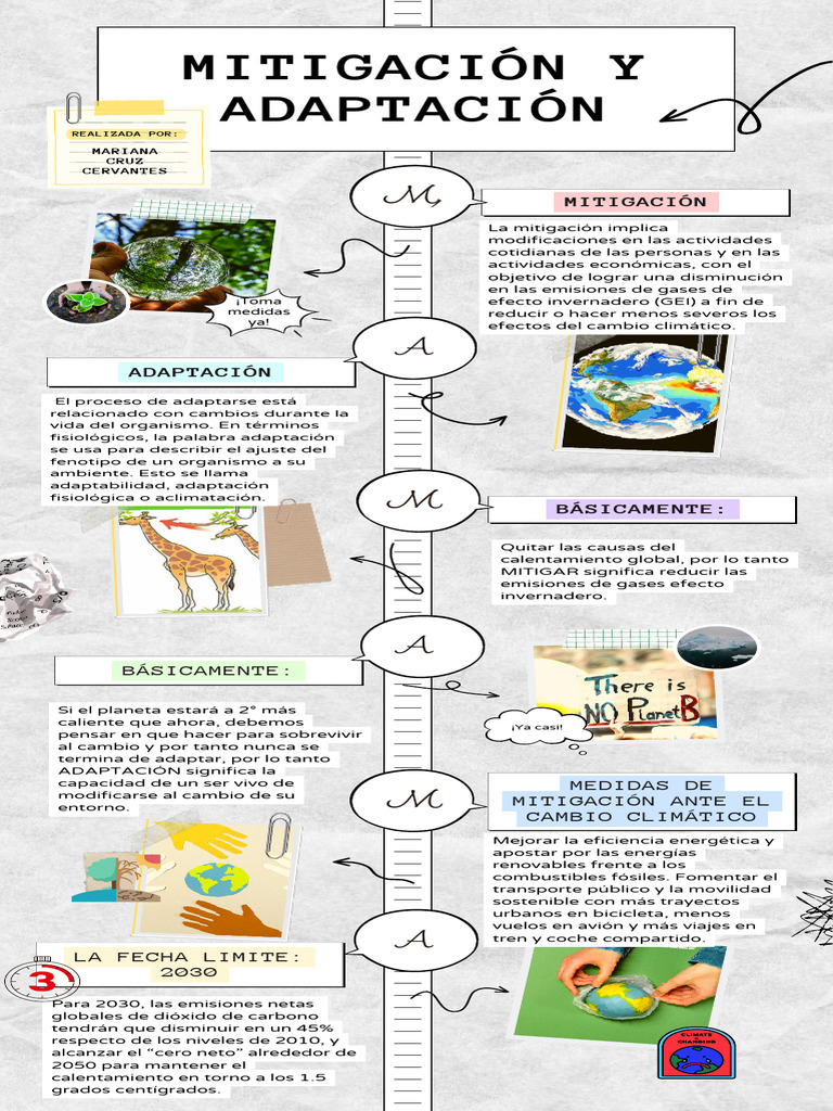 Mitigación y Adaptación al Cambio Climático | PDF | Mitigación del ...