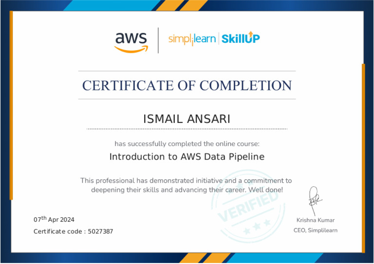 Introduction To AWS Data Pipeline 5027387 | PDF