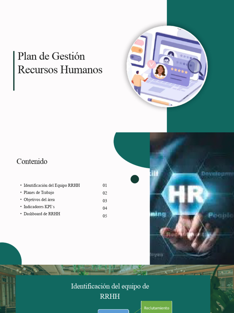 Plan de Gestión de Recursos Humanos | PDF