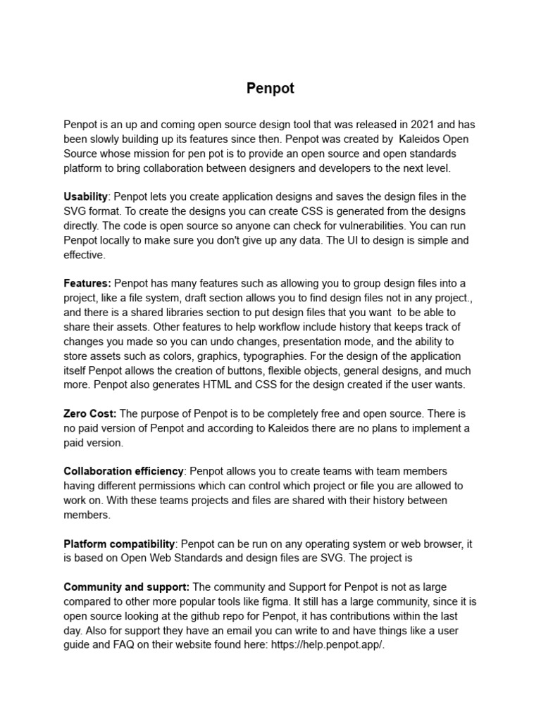 Penpot: Open Source Design Collaboration | PDF | Computer File | Open ...