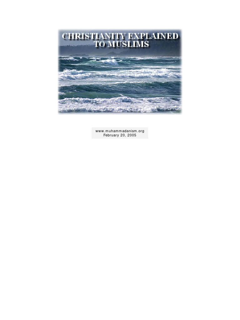 Christianity for Muslim Outreach Guide | PDF | Quran | Islam