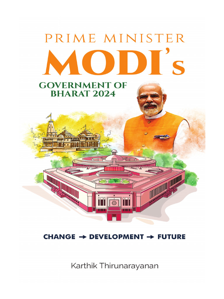 Prime Minister Modi's Government of Bharat 2024 - 6x9 - PostPub - 1 ...