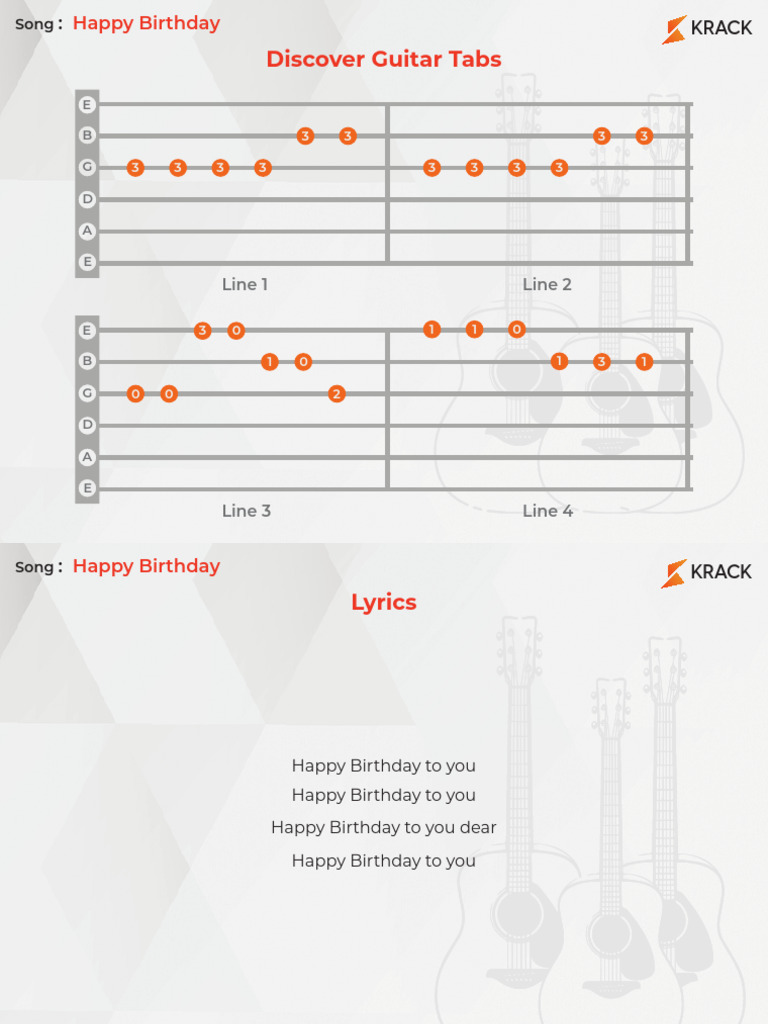 Happy Birthday – Music Sheet | PDF