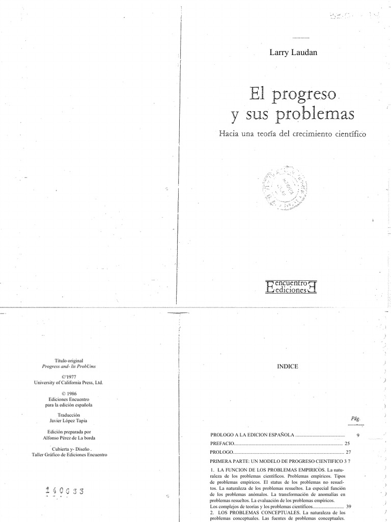Progreso Científico y sus Desafíos | PDF | Teoría | Empirismo