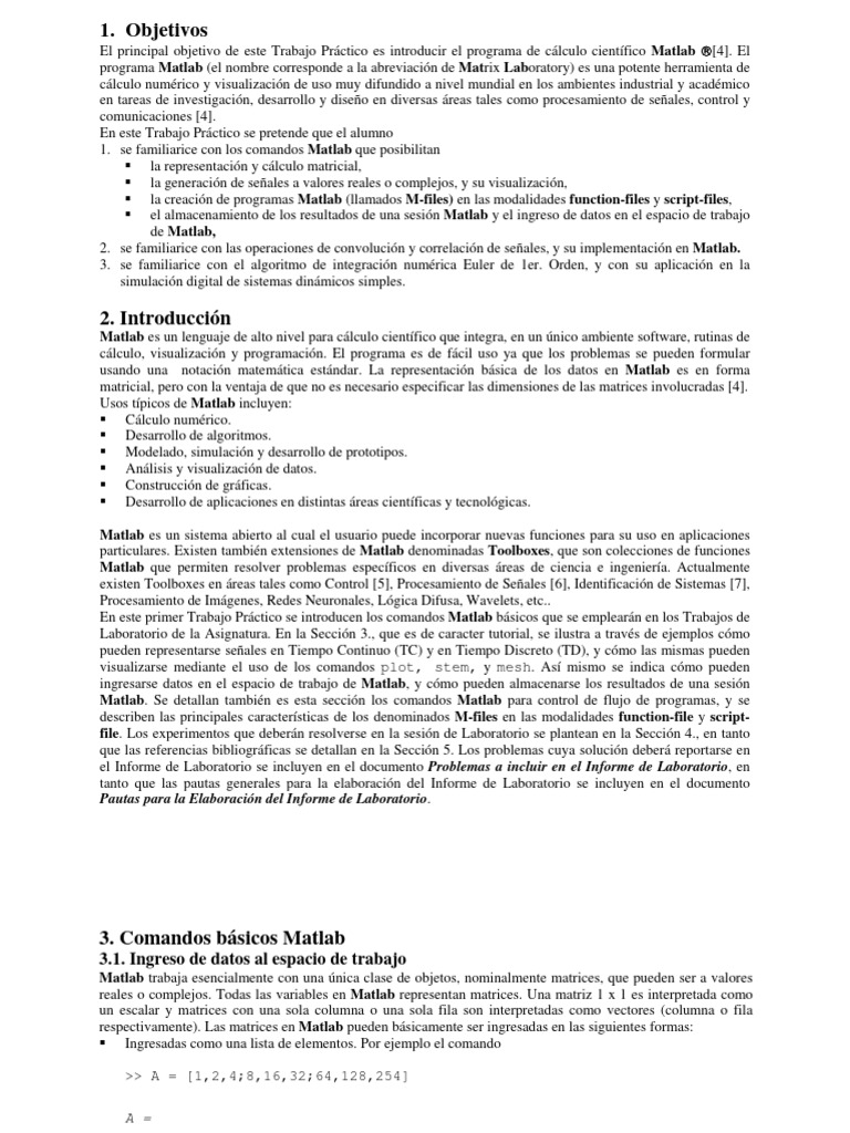 Teoria y scripts matlab descargar gratis pdf matriz matem ticas