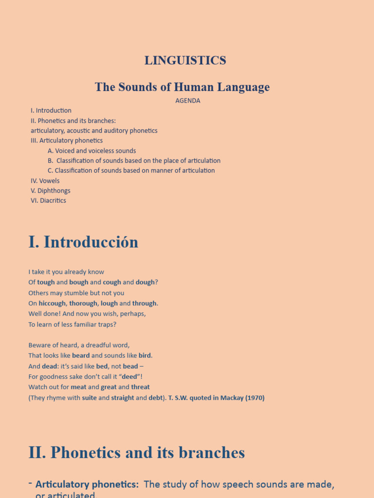 Understanding Phonetics and Sounds | PDF | Phonetics | Human Voice
