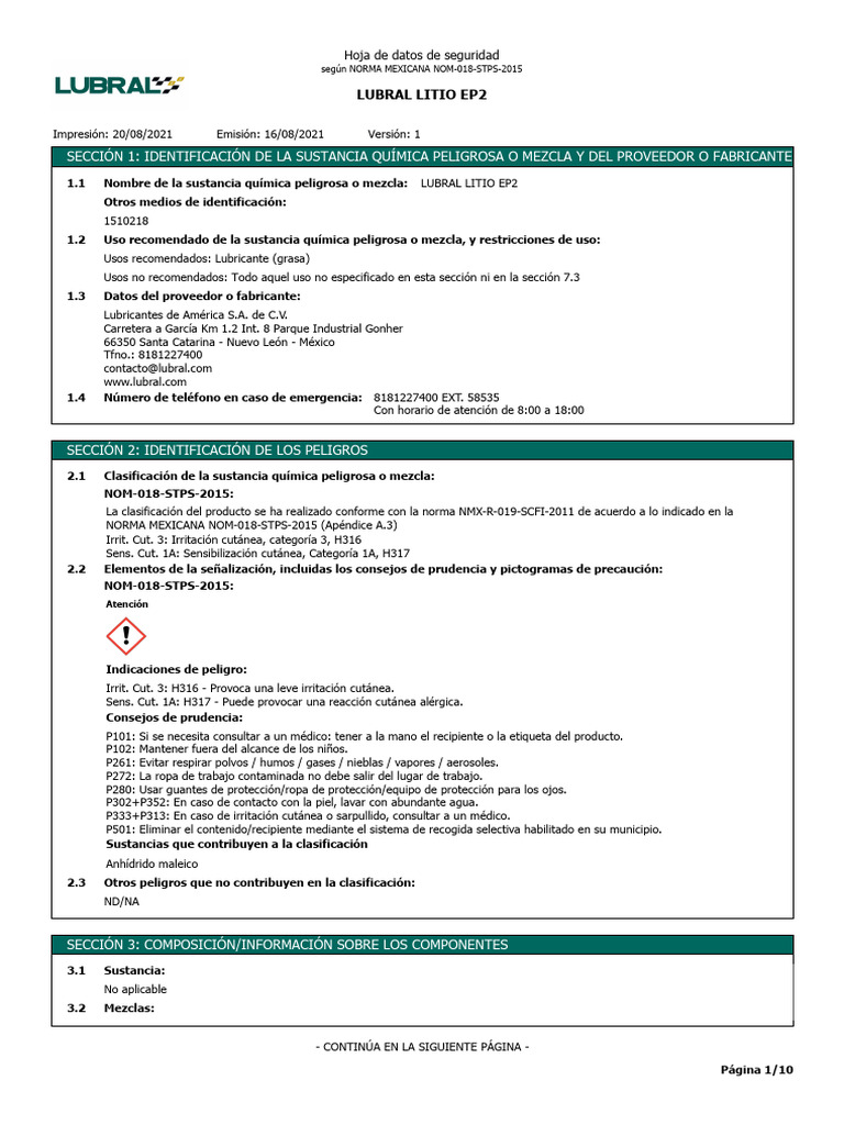 Grasso Litio Aquila N850 EP-2 Brugarolas - 5 Kg Per Meccanismi Sovraccaricati - Foto 8