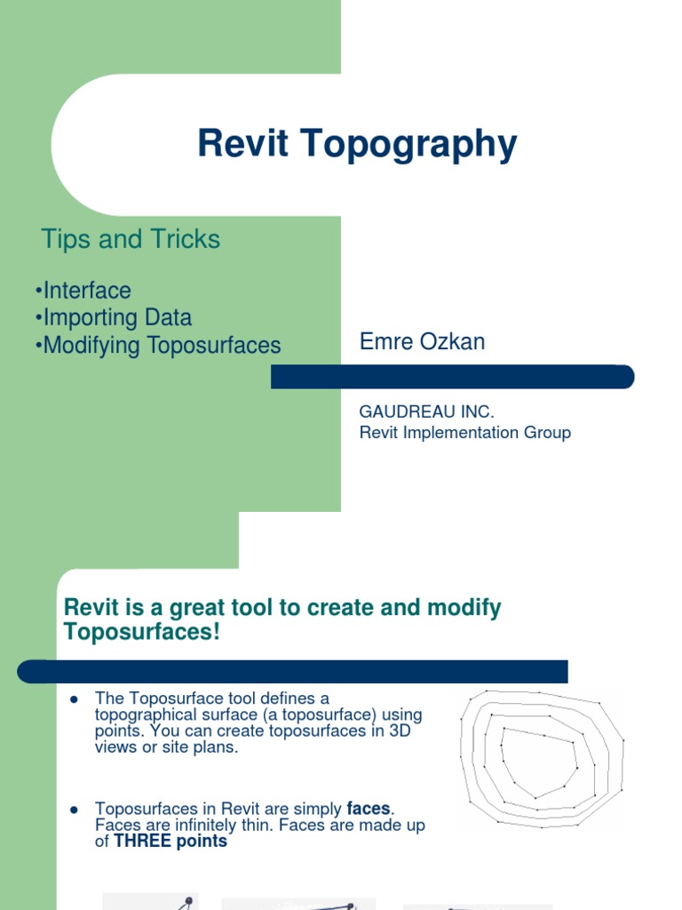 Revit Topography Pdf Autodesk Revit Topography