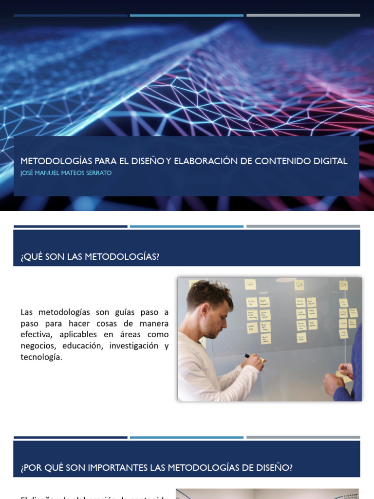 Metodolog-As para El Dise-O y Elaboraci-N de Contenido | PDF | Diseño ...