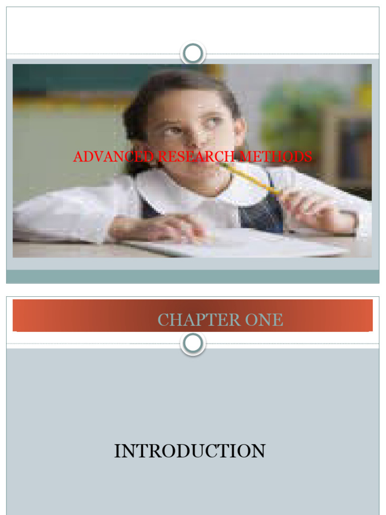 Advanced Research Methodology Overview | PDF | Hypothesis | Qualitative ...