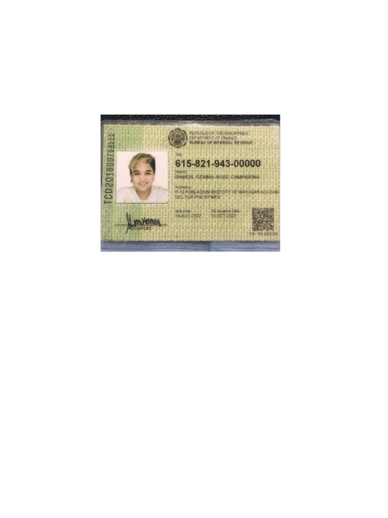 Maam Rubz Id | PDF