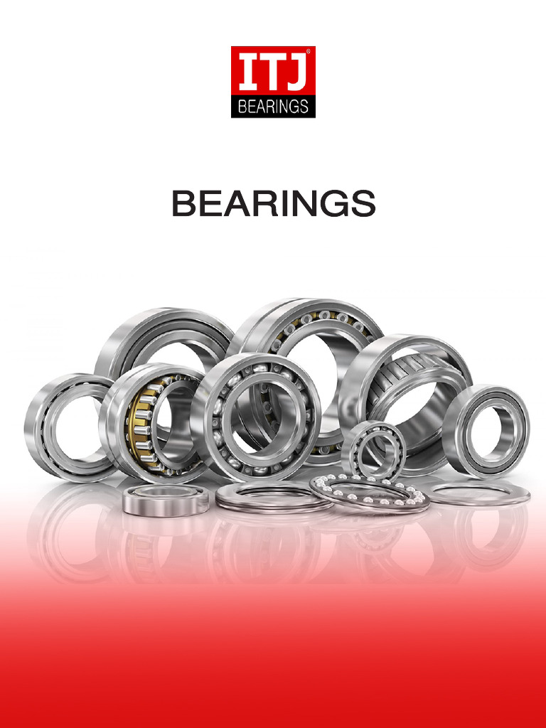 Itj Bearings | PDF | Bearing (Mechanical) | Manufactured Goods