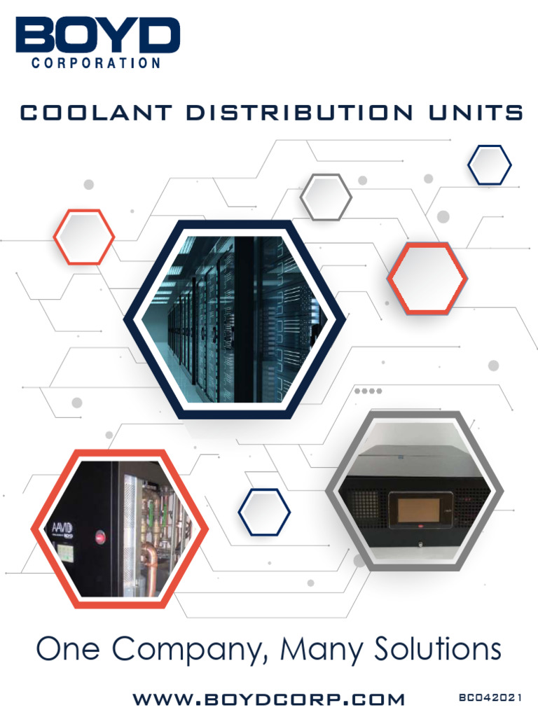 Boyd In-Rack & In-Row CDUs Overview | PDF | Coolant | Data Center