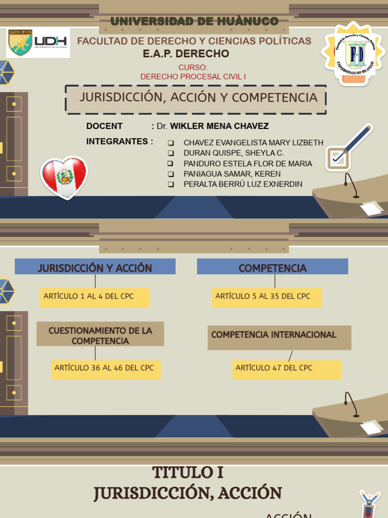 Jurisdicción y Competencia en Derecho Civil | PDF | Jurisdicción ...
