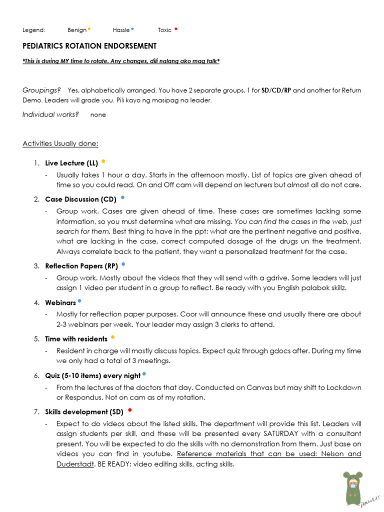 Endorsement Para PEDIASURE PDF