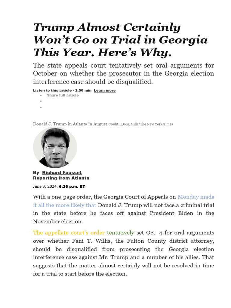 Trump Almost Certainly Won | PDF | American Government | Donald Trump